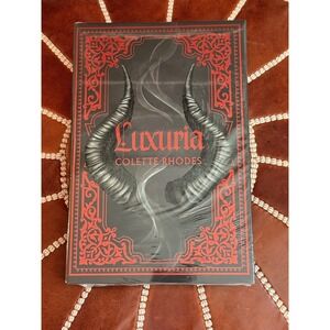 Luxuria Colette Rhodes Bookish Box Exclusive Luxe Edition Signed Hardcover NEW